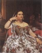 Jean-Auguste Dominique Ingres Mme Moitessier oil painting on canvas